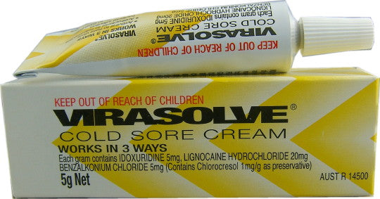 Virasolve Cold Sore Cream 5g