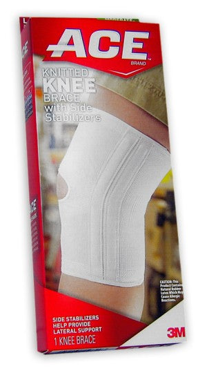 ACE Plus Knee Brace With Side Stabilisers - Large 47cm-53cm