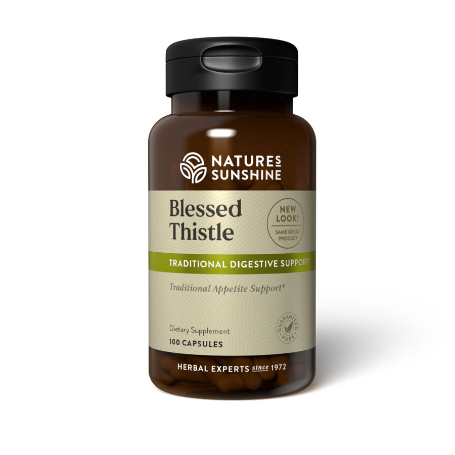 Natures Sunshine Blessed Thistle Capsules 100