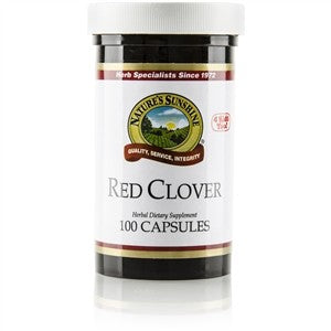 Natures Sunshine Red Clover Capsules 100