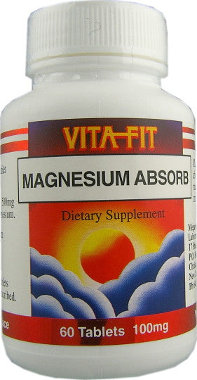 Vita Fit Magnesium Absorb 100mg - 60 tablets