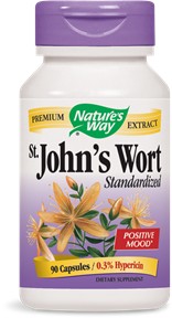Natures Way Standardized St.Johns Wort Extract Capsules 90