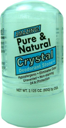 Pure and Natural Crystal Deodorant Stone 60g