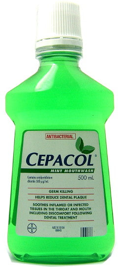 Cepacol Mint Mouthwash 500ml
