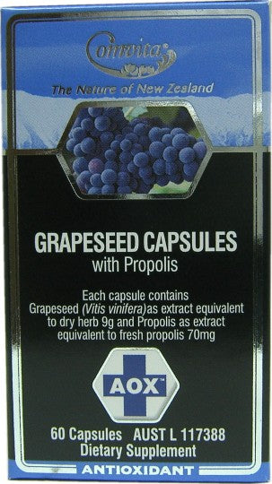 Comvita Grapeseed With Propolis Capsules 60