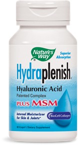 Natures Way Hydraplenish Vegecaps 60 with MSM