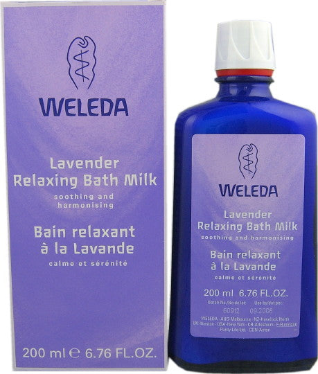 Weleda Lavender Relaxing Bath Milk 200ml