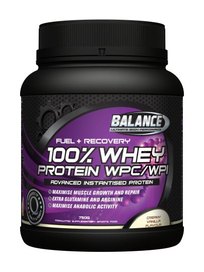 Balance Whey Protein WPC/WPI Powder  Vanilla 750g