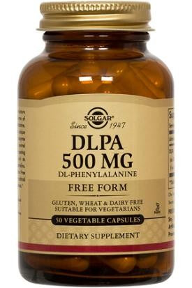 Solgar DLPA 500mg Vegetable Capsules 50