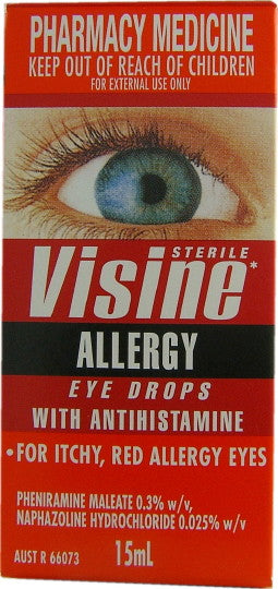 Visine Allergy Eyedrops 15ml