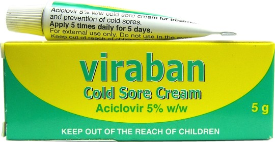 Viraban Cold Sore Cream 5g