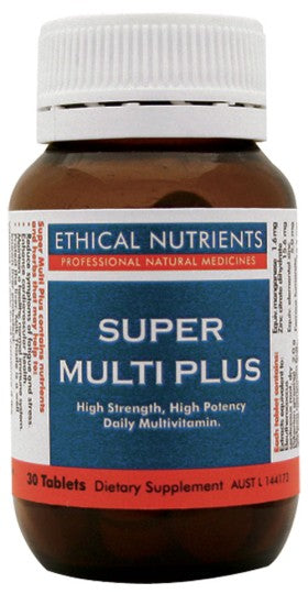 Ethical Nutrients Super Multi Plus Tablets 30