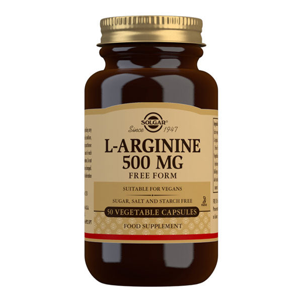 Solgar L-Arginine 500mg Vegecaps 50