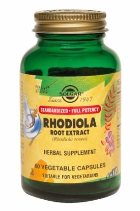 Solgar Rhodiola Root Vegetable Capsules 60