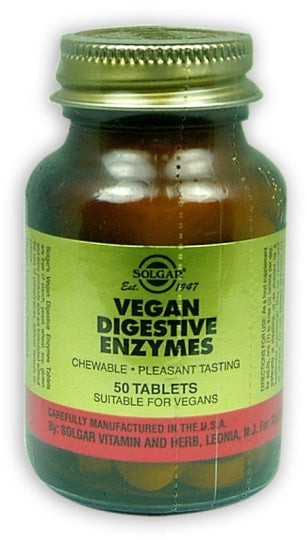 Solgar Vegan Digestive Enzymes Tablets 50
