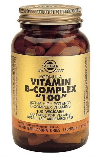 Solgar Vitamin B-Complex "100" Vegecaps 100