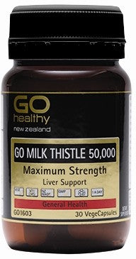 Go Milk Thistle 50,000 Vegecaps 30