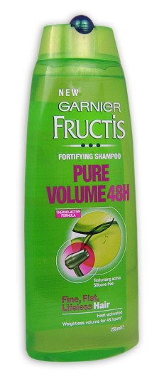 Garnier Fructis Pure Volume 48h Fortifying Shampoo 250ml