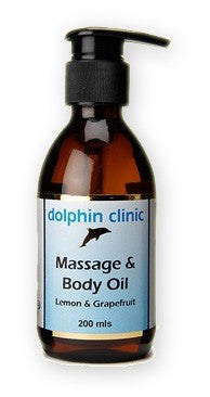 Dolphin Lemon and Grapefruit Massage & Body Oil 200ml