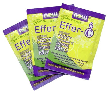 Now Effer-C Lemon/Lime 36 Sachets