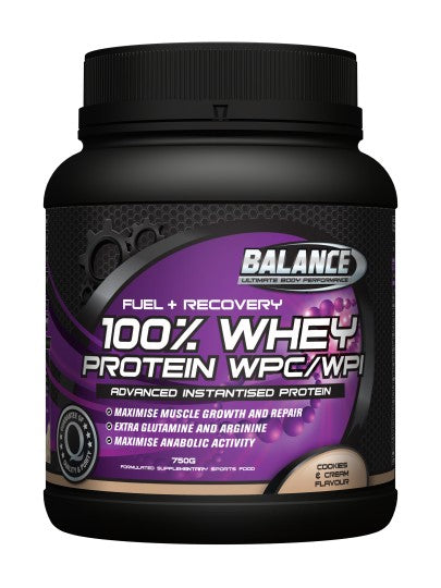 Balance Whey Protein WPC/WPI Powder Cookies & Cream 750g