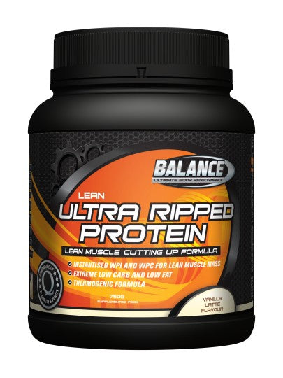 Balance Ultra Ripped Protein Vanilla Latte 750g