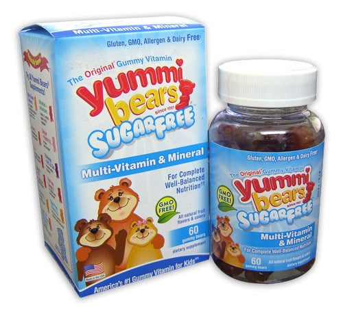 Yummi Bears SugarFree Multi-Vitamin & Mineral 60
