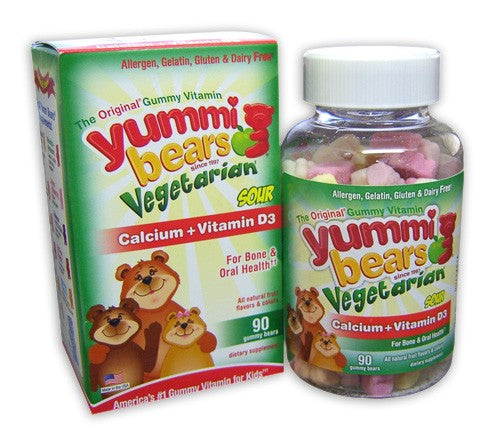 Yummi Bears Calcium + Vitamin D3 90