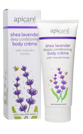 Apicare Shea Lavender Deeply Conditioning Body Creme with Manuka Honey 150g