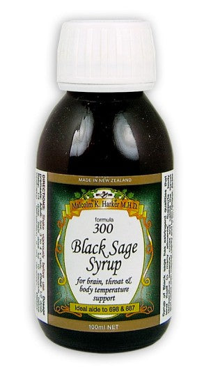 Malcolm Harker Black Sage Syrup 100ml