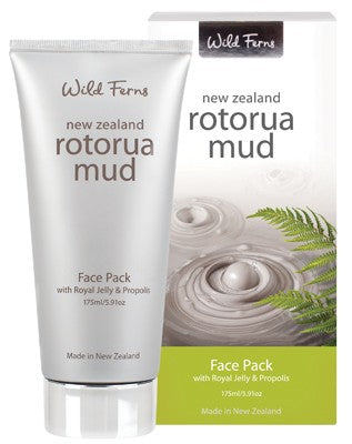 Wild Ferns Rotorua Mud Face Pack with Royal Jelly & Propolis 175ml