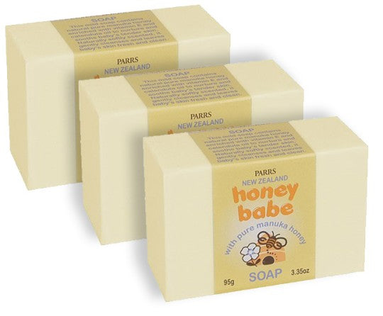 Honey Babe Soap 95g x 3 (Triple Pack)