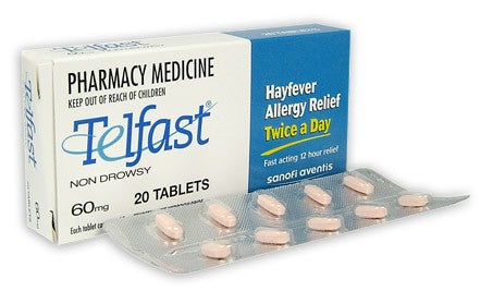 Telfast 60mg Tablets 20
