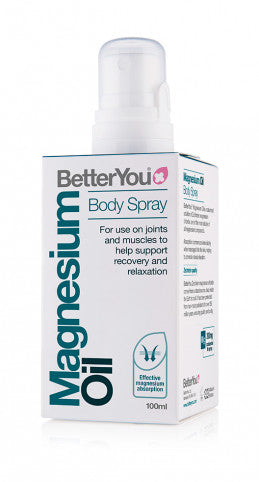 BetterYou Magnesium Oil Body Spray 100ml (Was Natural Spray)