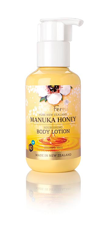 Wild Ferns Manuka Honey Nourishing Body Lotion Small 100ml (New)