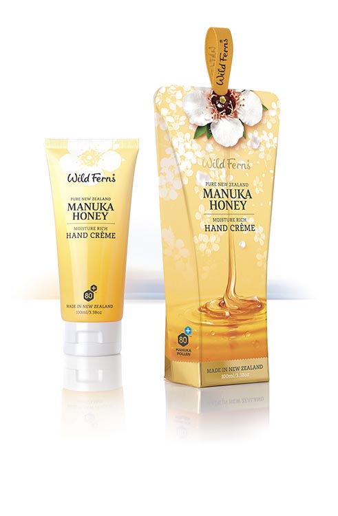 Wild Ferns Manuka Honey Moisturiser Rich Hand Creme 100ml (New)