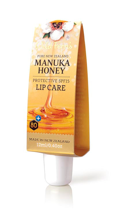 Wild Ferns Manuka Honey Protective SPF15 Lip Care 12ml (New)