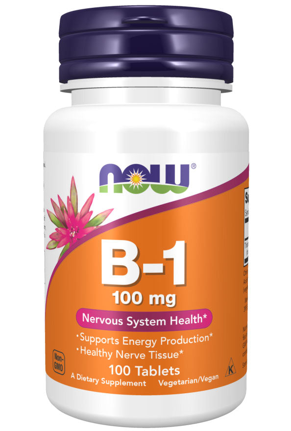 Now Vitamin B-1 100mg Tablets 100