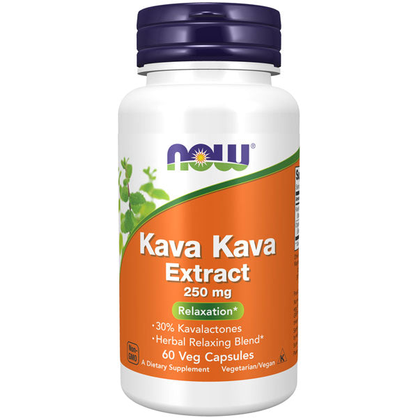 Now Kava Kava Extract Vegecaps 60
