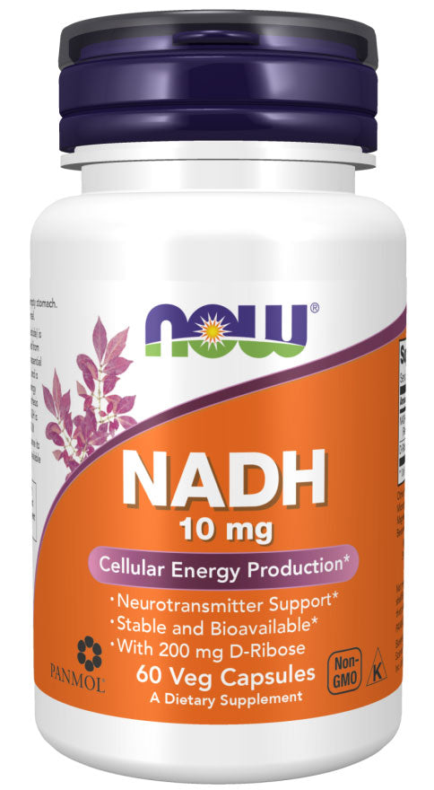 Now NADH 10mg Vegecaps 60