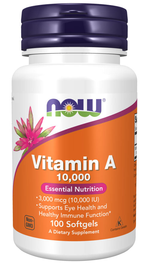 Now Vitamin A Softgels 100