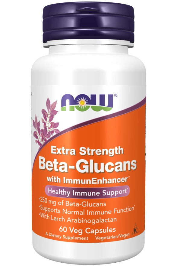 Now Extra Strength beta-Glucans vegecaps 60