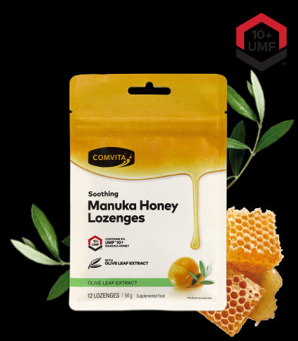 Comvita Manuka Honey Olive Leaf Lozenges 12