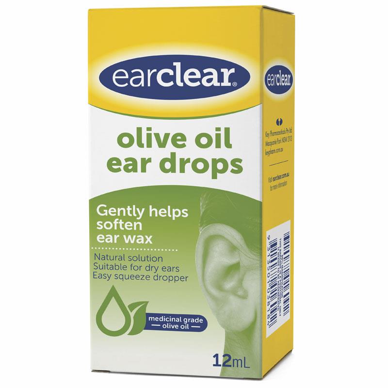 Ear Clear Olive Oil Drops 12ml