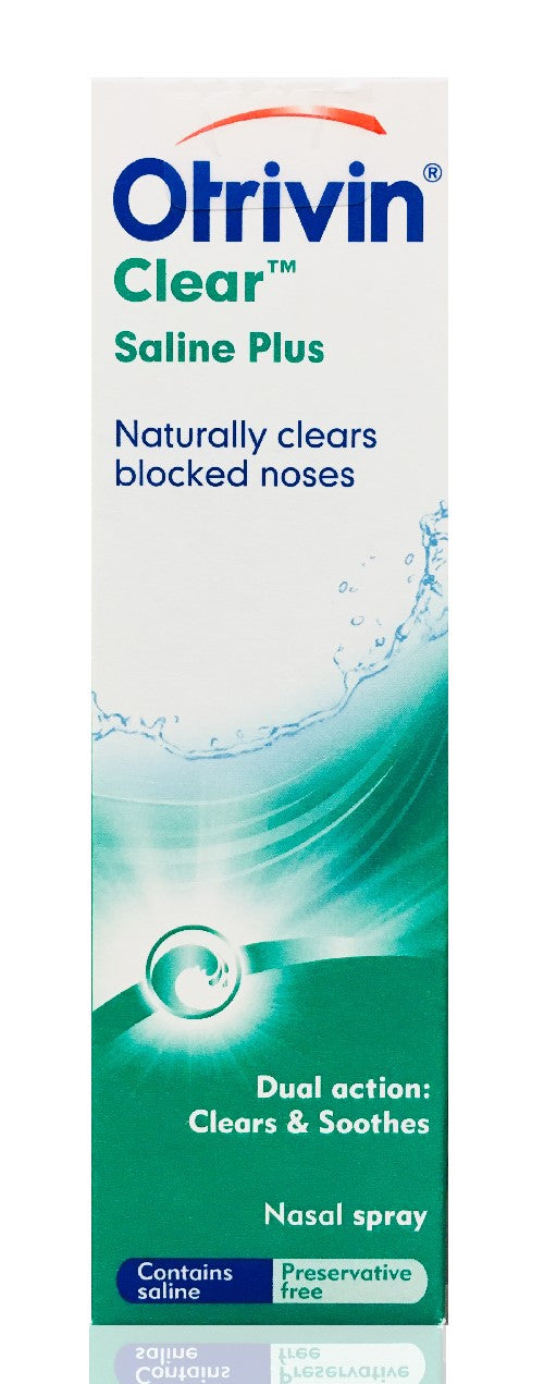 Otrivin® Clear™ Saline Plus Nasal Spray, 20mL