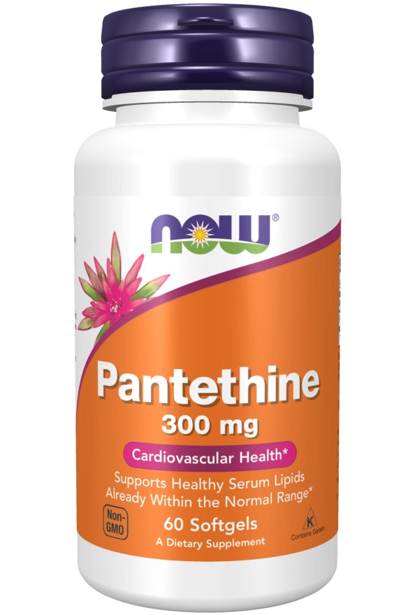 Now Pantethine 300mg Softgels 60