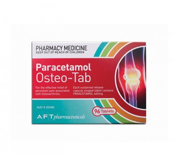 Paracetamol Osteo SR Tabs 665mg , 96 Tablets