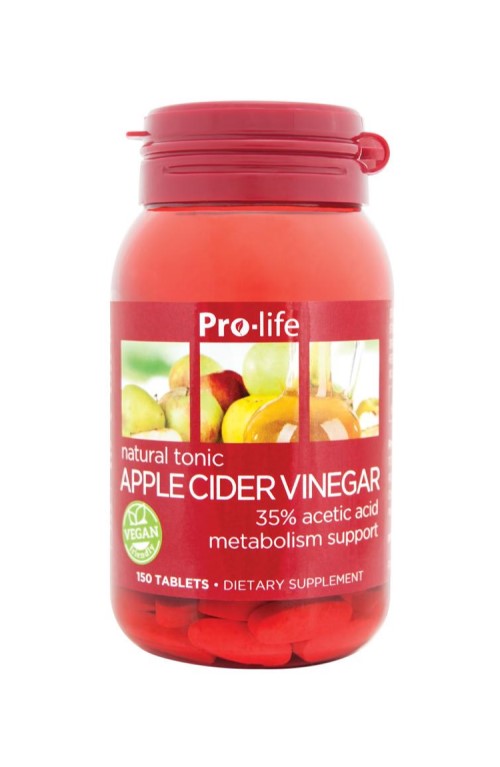 Pro-life Apple Cider Vinegar 150 Tablets
