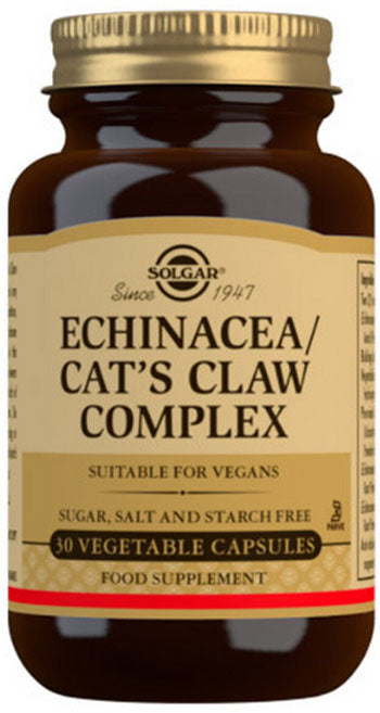 Solgar Echinacea / Cat's Claw Complex Veggie Caps 30