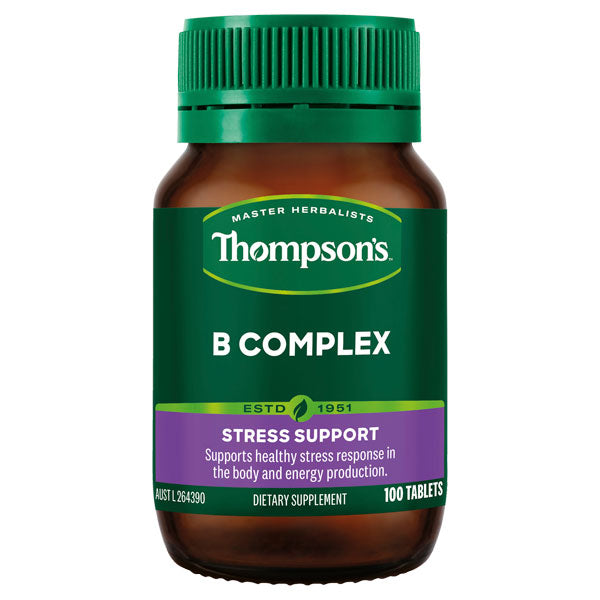 Thompsons Vitamin B Complex Plus Herbs 60